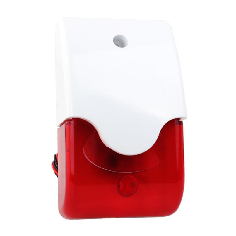 Wired Audible and Visual Sound-light alarm RMH-BL02